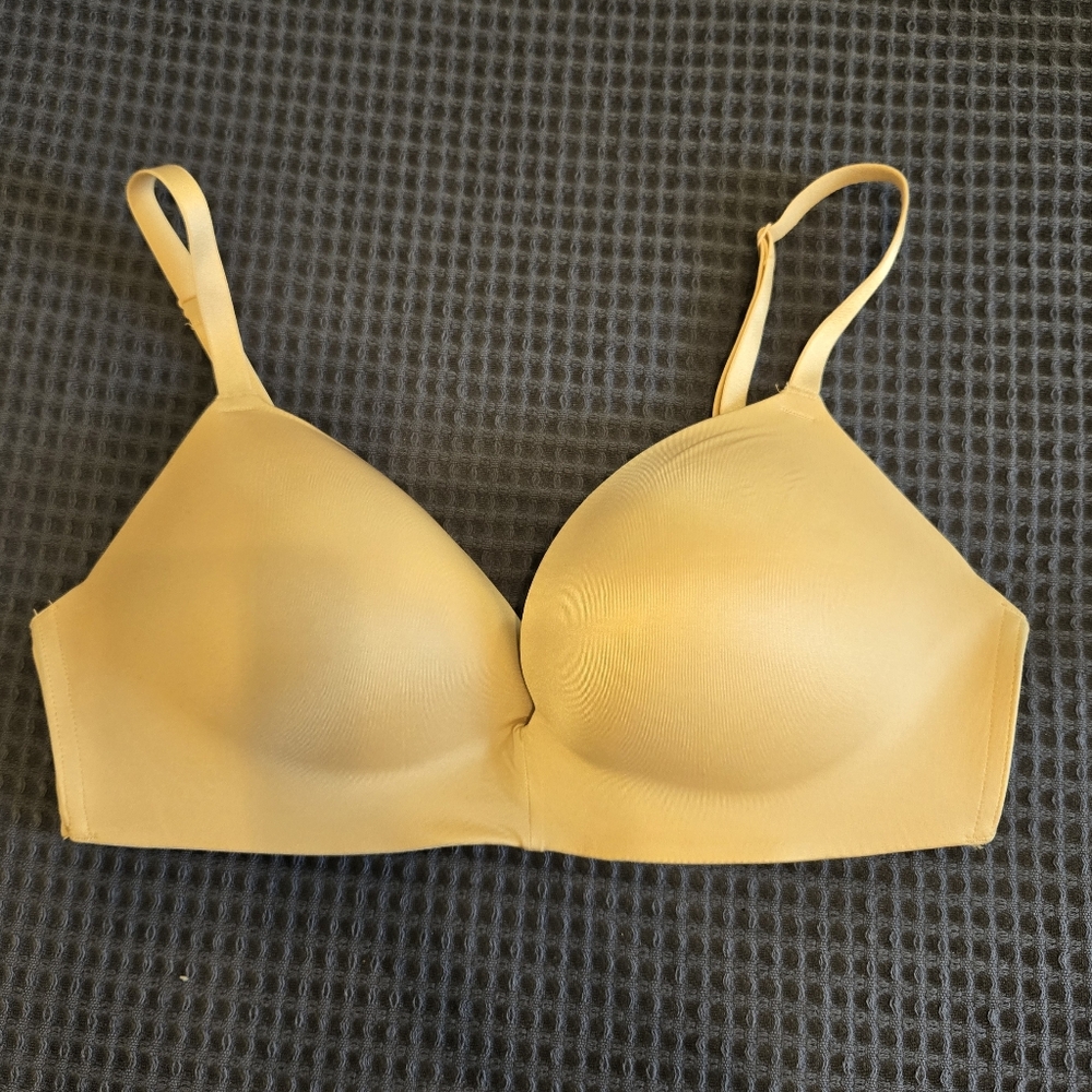 Women's wire free push up bra - Auden Beige 36C
